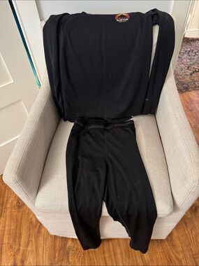 Burton Black Kids Matching Baselayer Set